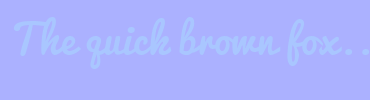 Image with Font Color A9C6FF and Background Color ABB1FF